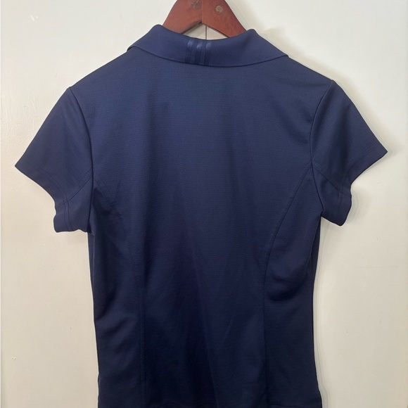 Adidas Women's Navy Golf Shirt - Picture 4 of 4